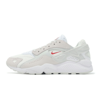 Nike 休閒鞋 Air Huarache Runner 男鞋 女鞋 米白 紅 復古 襪套 運動鞋 DZ3306-102