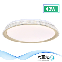 【大巨光】現代風-LED 42W 吸頂燈-中_LED(MF-1533)