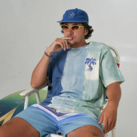 Hoi Polloy - T-Shirt Kaos Palm Slay Tie Dye (Multicolor)