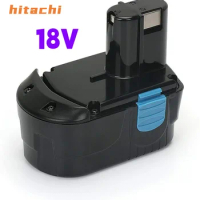 Drill Battery Replacement Battery Tool Battery 18V 6800mAh For Hitachi BCL1815 BCL1830 BCL1840