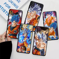 Case For Samsung Galaxy A50 A70 A20 A30 A20e A10e Note 20 Ultra 10 Plus 9 8 A05 A04 A03 A10 Phone Cover Super D-DBZ Anime G-Goku