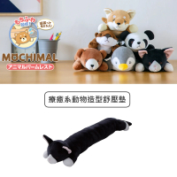 【ELECOM】療癒系動物造型舒壓墊(黑貓)