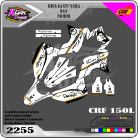 DECAL HONDA CRF L 150 - DECAL STICKER FULL BODY Variasi List HONDA CRF L 150