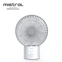 Mistral Mimica by Mistral No.X Typhoon 8 Rechargeable USB Fan (MRF600) - White