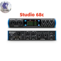 PreSonus Studio 68c external sound card for live-performance applications for ultra-high-definition recording and mixing
