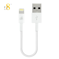 【D8】APPLE MFI認證 Lightning 充電線/傳輸線-20cm短線(for iPhone 12/Pro Max/mini11/XS/XR/X/8/7/6)