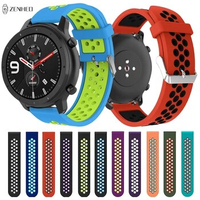20mm Silicone Strap for Xiaomi Huami Amazfit GTR 42mm Watch Band Replacemen Watchband for Huami Amazfit Bip BIT Lite Youth