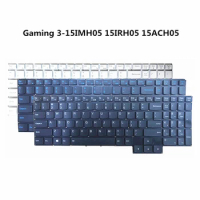 New Original Laptop US Backlit Keyboard for Lenovo IdeaPad Gaming 3 3i Legion5 15IMH05 15IMH05H 15ARH05 15ACH05 white/Blue/Black