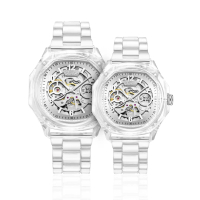 Parlent Couple Gallant Lite Glacier & Gallant Lite Glacier Femme - Jam Tangan Couple 42mm & 36mm, Au