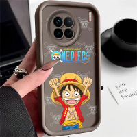 One Piece Luffy เคสโทรศัพท์แบบนิ่ม เคสป้องกันสำหรับ Vivo X90 Pro X80 X70 X60 Pro 5G