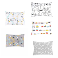 Children Baby Pillowcase Soft Cotton Kid Toddler Cot Bed Sleeping Pillow Cover case Envelope Style pillowslip tick infant child