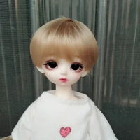 BJD SD 1/3 1/4 1/6 1/8 BJD SD doll boy wig short hair high temperature fiber doll wig doll accessories 24 color