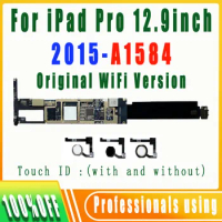 100% Original A1584 Wifi Version Clean iCloud For IPad Pro 2015 12.9 Inch Mainboard Logic Boards NO ID Account 32GB 128GB 256GB