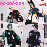 IN STOCK Scaramouche/Xiao/Kazuha/Tighnari Cosplay Doujin Jacket Game Genshin Impact DokiDoki-SR Xiao Wanderer Doujin Coat