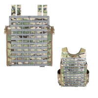 Tactical Vest LV119 OVERT Special Zipper MOLLE Back Panel TEGRIS Camouflage Hunting Acessories Panle