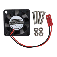 พัดลมระบายความร้อน 5V 3007 สำหรับ Raspberry Pi 4, Pi 3 B+, Pi 3 B, Pi 2, Pi B+ และ Pi Zero