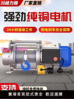 多功能電動提升機380v卷揚機1噸2噸電動葫蘆220v家用小吊機牽引機