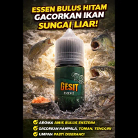 Gesit Essence Essen Bulus Hitam 30ml Siap Pakai Untuk Mancing Ikan Lele Patin Bawal Baung Betok Ikan