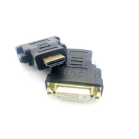 HDMI to DVI Male to female 24+5 DVI Graphics Card Converter Adapter Gold Plated 1080P for for HDTV LCD DVI Cable