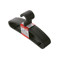 【史代新文具】聯府KEYWAY F629 黑色 英吉利衣架 (10入)