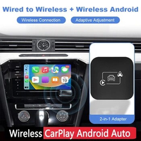 Wireless Carplay Dongle Wireless CarPlay Android Auto Mini AI Box Android 11+ System for Factory Wired CarPlay Android Auto Cars