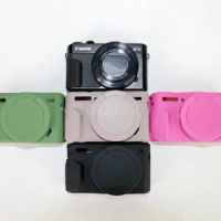 Digital Camera Nice Soft Silicone Rubber Camera Protective Body Cover Case Skin Lens bag for Canon G7XII G7X mark 2 G7X II