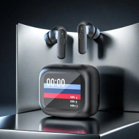 Awei X9 Pro Z888 Waterproof Sports Earbuds - Wireless Bluetooth 5.4 AI Noise Cancellation Headset wi