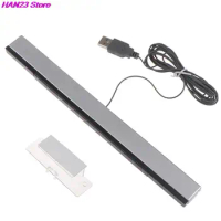 Game accessories Wii Sensor Bar Wired Receivers IR Signal Ray USB Plug Replacement for Nitendo Remote