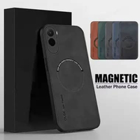 Case POCO M7 4G / POCO X7 PRO / POCO M6 4G Casing Magsafe Luxury Magnetic POVCO M7 4G HITAM