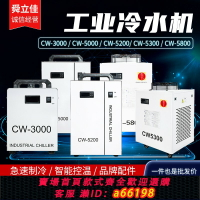 【台灣公司 可開發票】工業冷水機小型水冷式冷凍機CW3000激光冷水機CW5200水循環制冷機