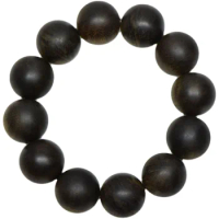 Indonesia Tarakan Natural Old Material Kyara Agarwood Bracelet Prayer Beads for Men Women's Bracelet 16mm
