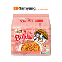 【三養火辣雞】火辣雞肉風味鐵板炒麵 粉紅醬風味(140gx5入)