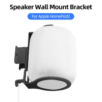 Wall-mounted Speaker Bracket Metal Safety Mini Speaker Bracket Space Saving Prevent Falling Home Decoration for Apple HomePod2