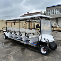 Golf Cart Rental Luxurious Street Legal Lithium Battery 2 4 6 8 10 12 Seater Electric Lifted Golf Cars Buggy Adult