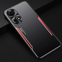Honor Play 30 Plus / Play 40 Plus / Play6T / Play6T Pro เคส แผงด้านหลังโลหะชุบด้วยไฟฟ้า RUILEAN + กั