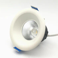 ROSTSTAR dimmable led downlight lamp 9w 15w 20w cob led spot AC220V / 110V ceiling recessed downlights round led down lamp