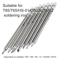 1pc SH72 Soldering Iron Tips Replacement Heater Solder Head SH-BC2 B2 C4 D24 K I KU for T85/HS-01/GD300/RGS65 Solder
