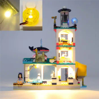 LED for Lego Friends Mia and Emma Lighthouse Rescue Center 41380 USB Lights Kit-（Not include Lego Br