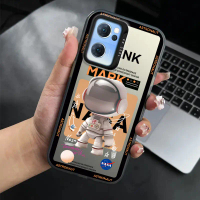 เคสโทรศัพท์, สำหรับ OPPO RENO 7, F21 PRO 4G, F21S PRO 4G, RENO7 4G, เคสนักบินอวกาศ, กึ่งโปร่งใส, บาง