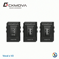 【EC數位】CKMOVA VOCAL X V2 一對二無線麥克風系统
