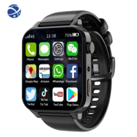 yyhc Hot Selling Rogbid Brave 3 Android 9.1 LTE 4G Smart Watch Face Unlock 64GB+4GB Memory 1.99 inch TFT Screen Smart Wear