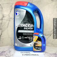 ADNOC Voyager SILVER 10W-40 SN 4 Liter UAE/ Arab (Oli Mesin Synthetic 100% Virgin Based/ Mercedes/ M