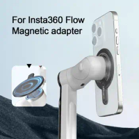 For Insta360 Flow Magnetic Adapter Mobile Phone Holder Handheld Stabilizer Quick Release Accessories Camera Accessories