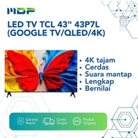 LED TV TCL 43" 43P7L ( GOOGLE TV/QLED/4K )