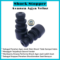 Stopper Shock Belakang Avanza Agya Veloz Tinggi 1Set(2Pcs) balance arm Karet Ban