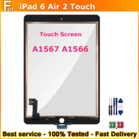 New Touch For iPad Apple iPad 6 Air 2 A1567 A1566 Touch Screen Digitizer Glass For iPad 6 Air 2