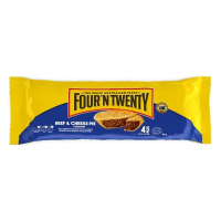 สินค้าขายดี  จัดส่งฟรี กทม Four 'n Twenty  Beef & Cheese โฟร์เอนทเวนตี้ พายเนื้อชีส 120 ก. x 4 จัดส่