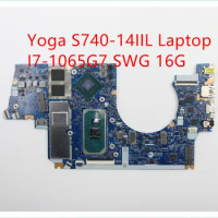 Motherboard For Lenovo ideapad Yoga S740-14IIL Laptop Mainboard I7-1065G7 MX250 2G RAM 16G 5B20S42904