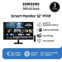 [Super Sale] Samsung Smart Monitor 32" 4K Vision AI l M70F | Samsung TV Apps | Vision AI | LS32FM700