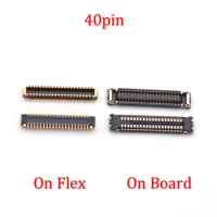 5Pcs 40pin LCD Display FPC Connector On Board For Huawei P30/P30 PRO/Mate 20x/P Smart 2018/Y9 2018 Honor 30 Screen Flex Port